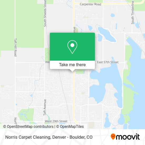Norris Carpet Cleaning map