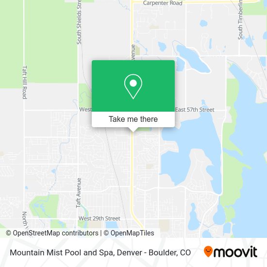 Mountain Mist Pool and Spa map