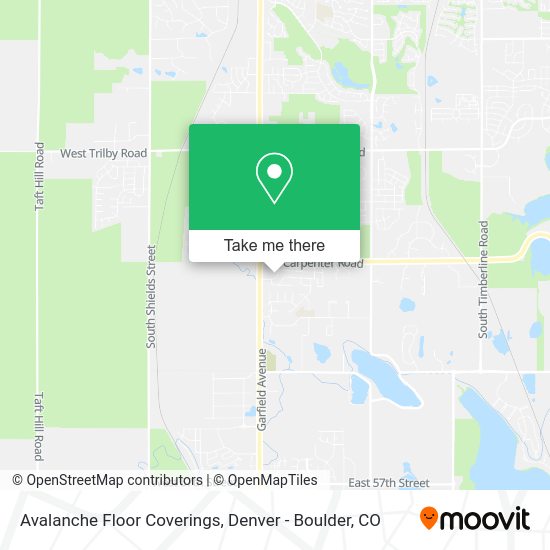 Mapa de Avalanche Floor Coverings