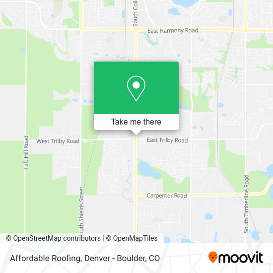 Mapa de Affordable Roofing