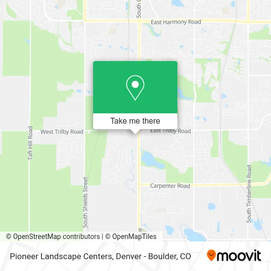 Mapa de Pioneer Landscape Centers