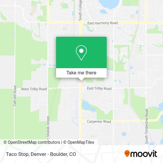 Taco Stop map