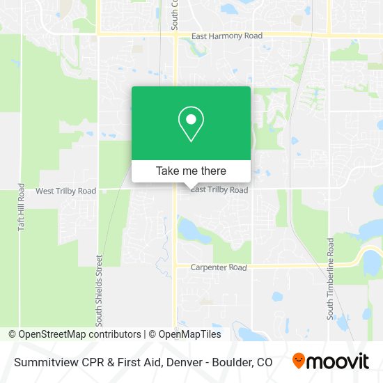 Summitview CPR & First Aid map
