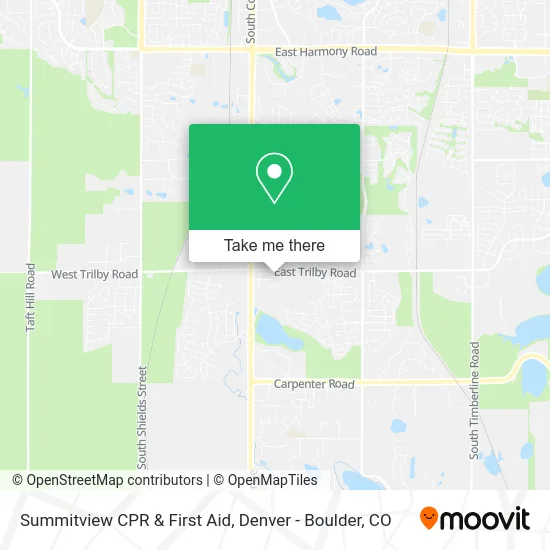 Summitview CPR & First Aid map