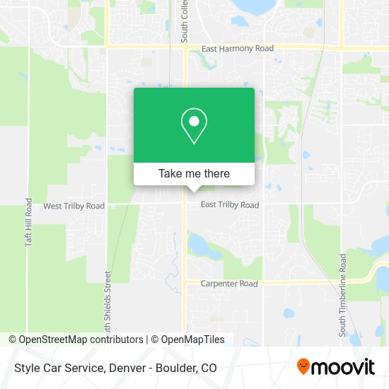 Style Car Service map