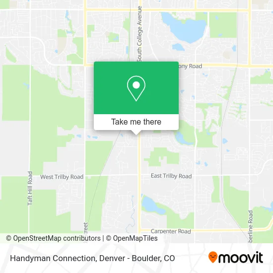 Handyman Connection map