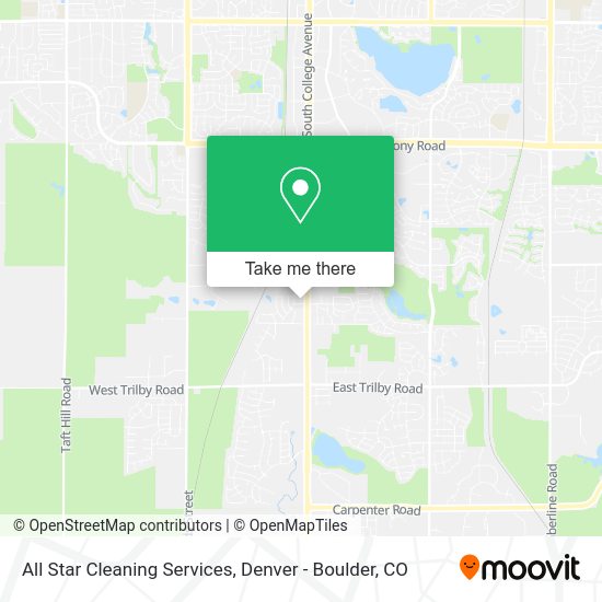 Mapa de All Star Cleaning Services
