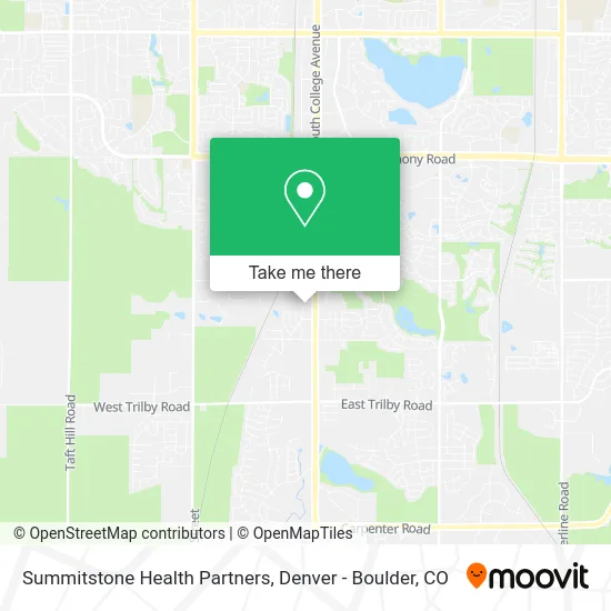 Summitstone Health Partners map