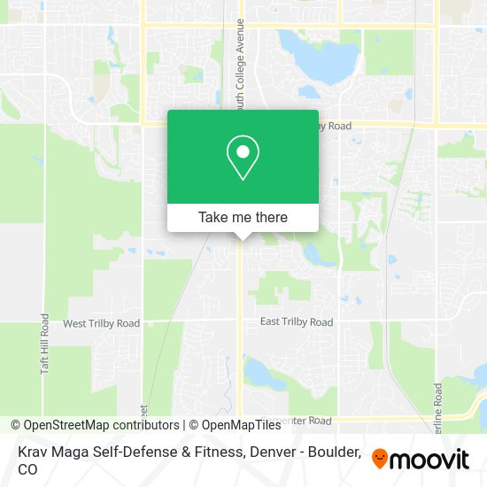Mapa de Krav Maga Self-Defense & Fitness