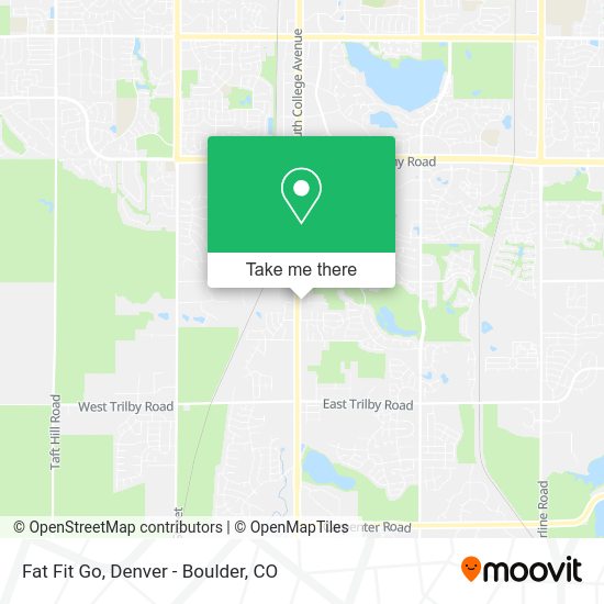 Fat Fit Go map