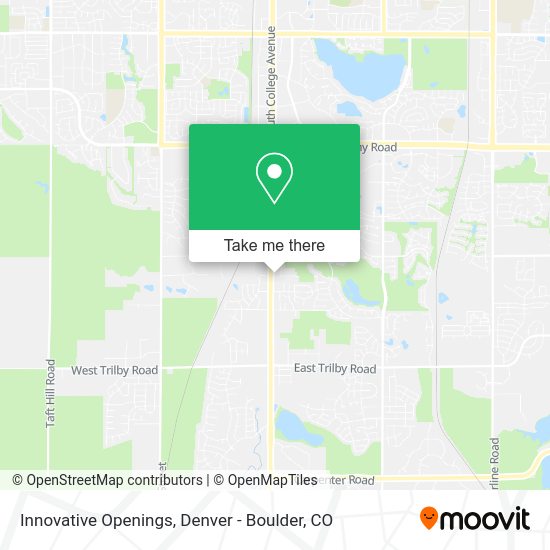 Innovative Openings map