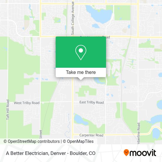 A Better Electrician map