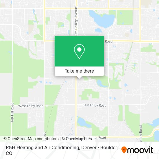 Mapa de R&H Heating and Air Conditioning