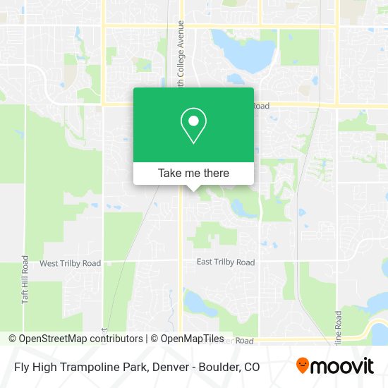 Fly High Trampoline Park map