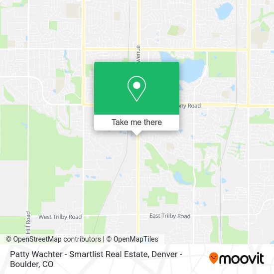 Mapa de Patty Wachter - Smartlist Real Estate