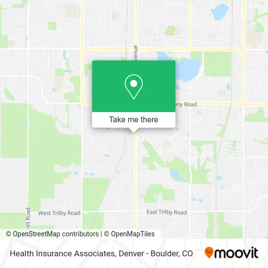 Health Insurance Associates map