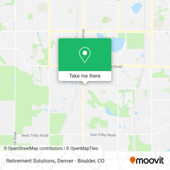 Retirement Solutions map