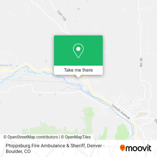 Phippsburg Fire Ambulance & Sheriff map