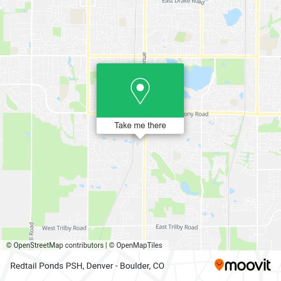 Redtail Ponds PSH map