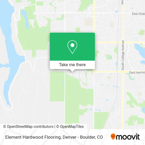 Element Hardwood Flooring map
