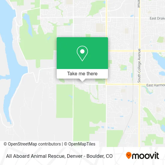 All Aboard Animal Rescue map