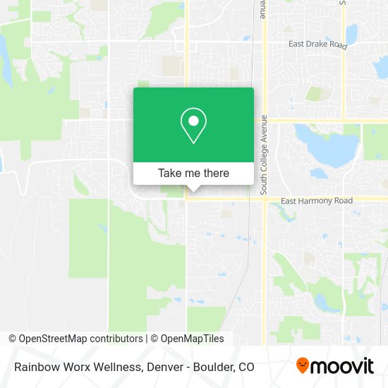 Rainbow Worx Wellness map