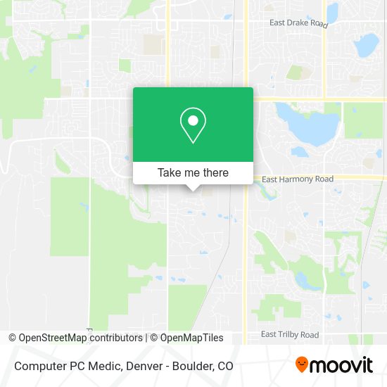 Computer PC Medic map