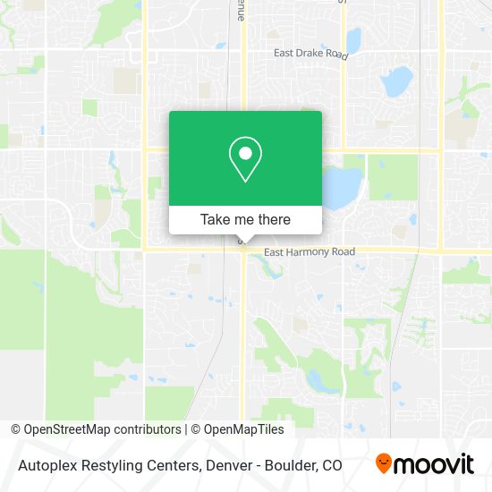 Mapa de Autoplex Restyling Centers