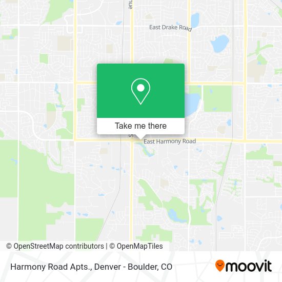 Mapa de Harmony Road Apts.