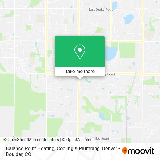 Balance Point Heating, Cooling & Plumbing map