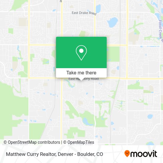 Matthew Curry Realtor map