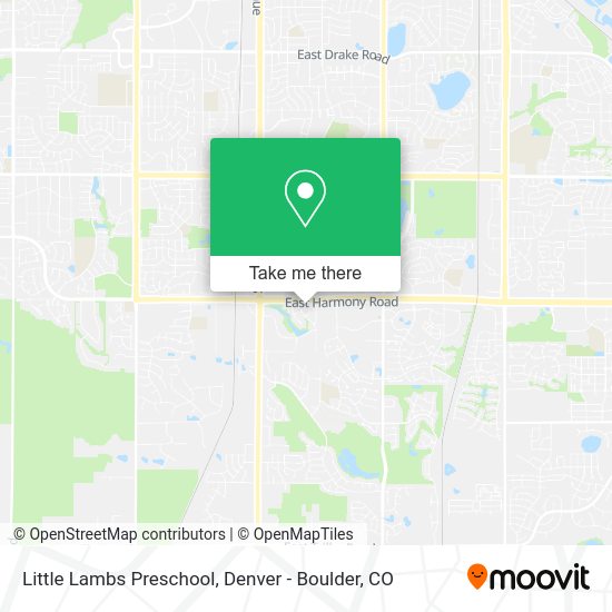 Little Lambs Preschool map