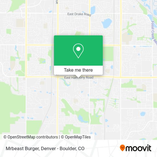 Mapa de Mrbeast Burger