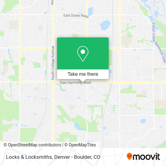 Locks & Locksmiths map