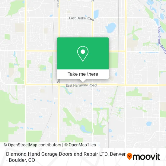 Diamond Hand Garage Doors and Repair LTD map