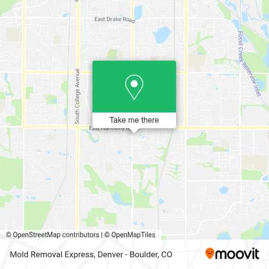 Mold Removal Express map