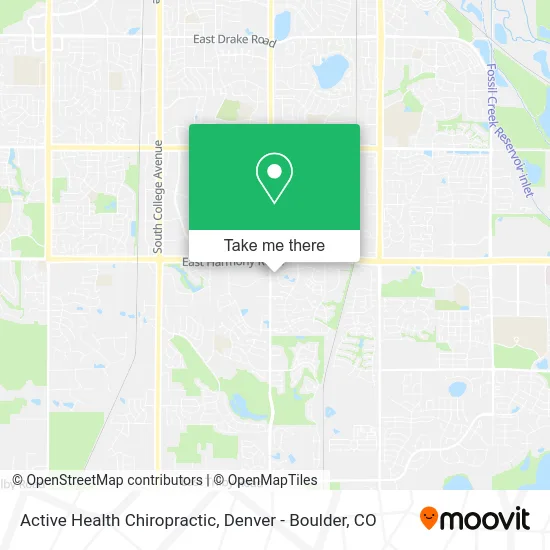 Active Health Chiropractic map