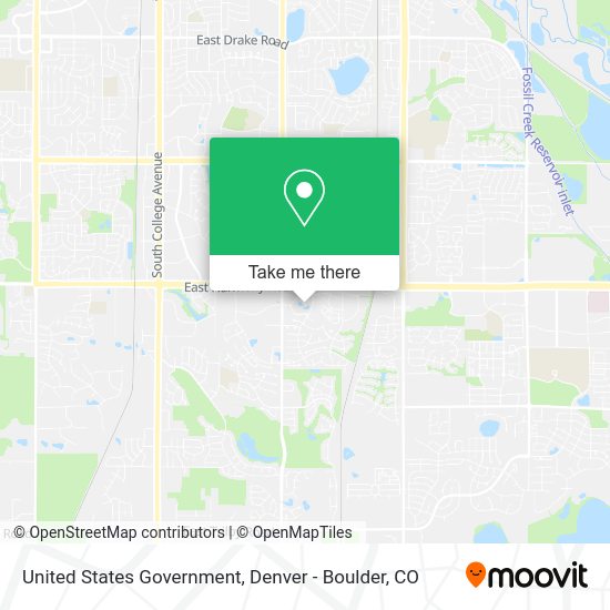 Mapa de United States Government