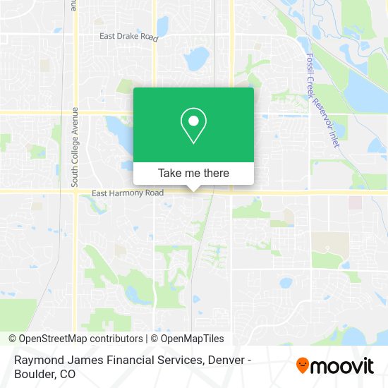 Raymond James Financial Services map