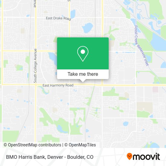 Mapa de BMO Harris Bank