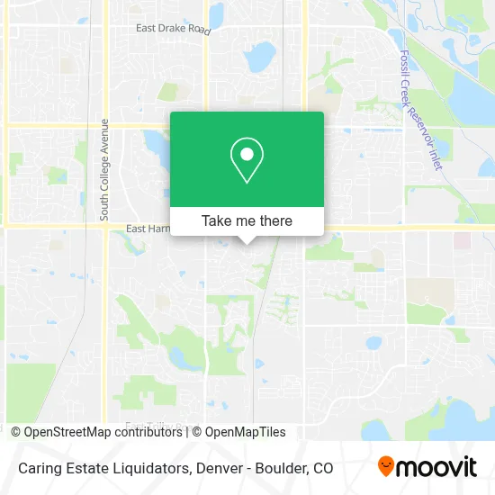 Caring Estate Liquidators map