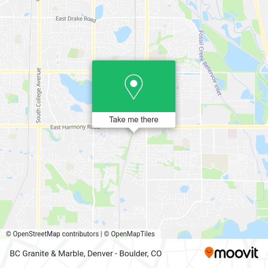 Mapa de BC Granite & Marble