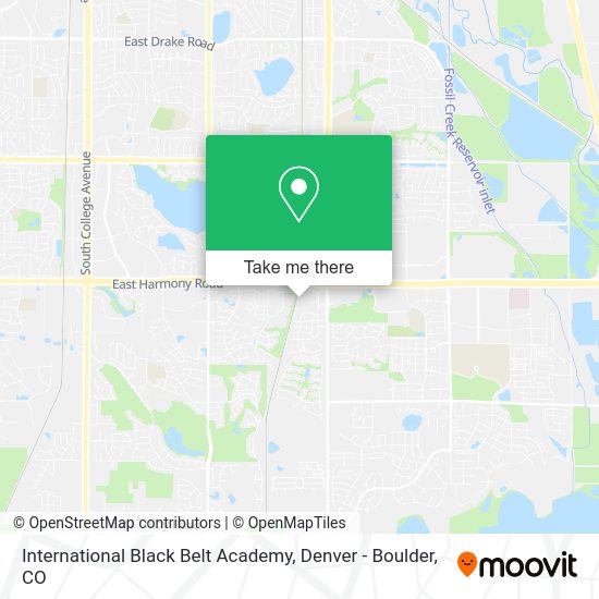 International Black Belt Academy map