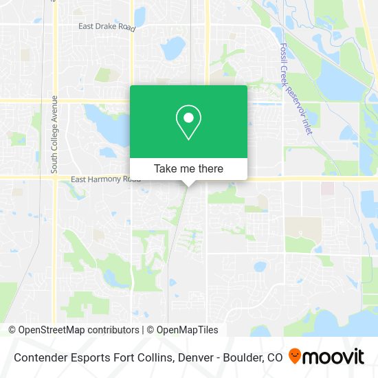 Mapa de Contender Esports Fort Collins