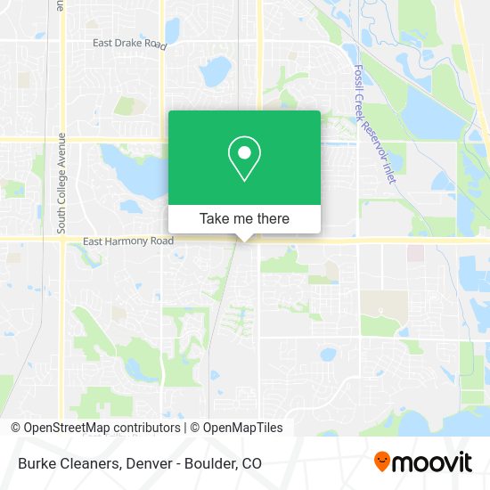 Burke Cleaners map