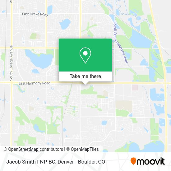 Jacob Smith FNP-BC map