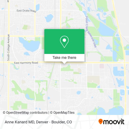 Anne Kanard MD map