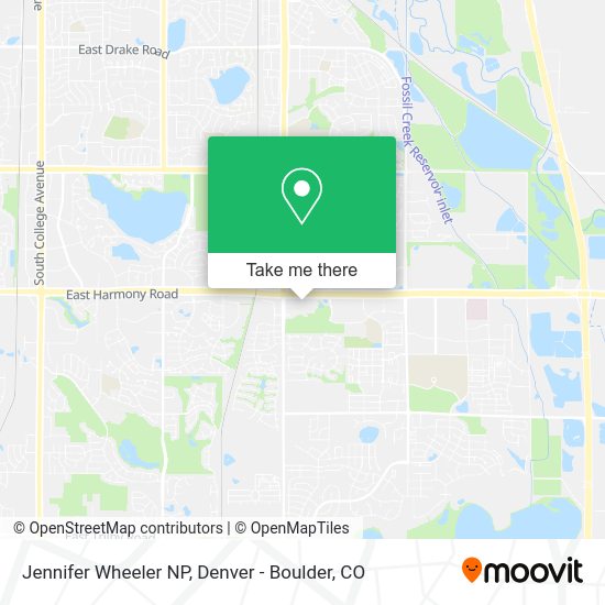 Jennifer Wheeler NP map