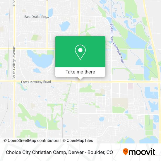 Choice City Christian Camp map