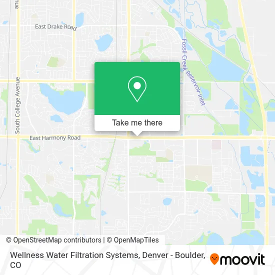 Wellness Water Filtration Systems map